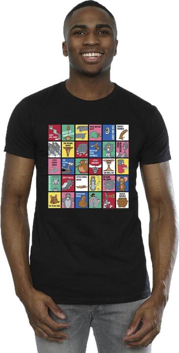 Image du produit Tom & Jerry - T-shirt GRID SQUARES - Homme (5XL)