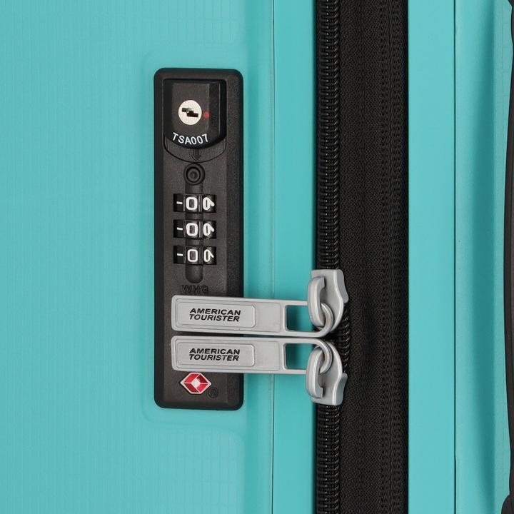Image du produit American Tourister Valise de voyage Aerostep 101.5 L, Turquoise Tonic (101.50 l, XL (à partir de 115l))