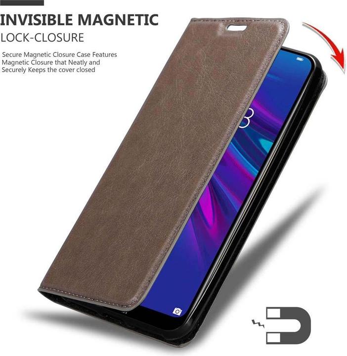 Image du produit Cadorabo Book Couverture magnétique invisible (Huawei Y6 (2019))