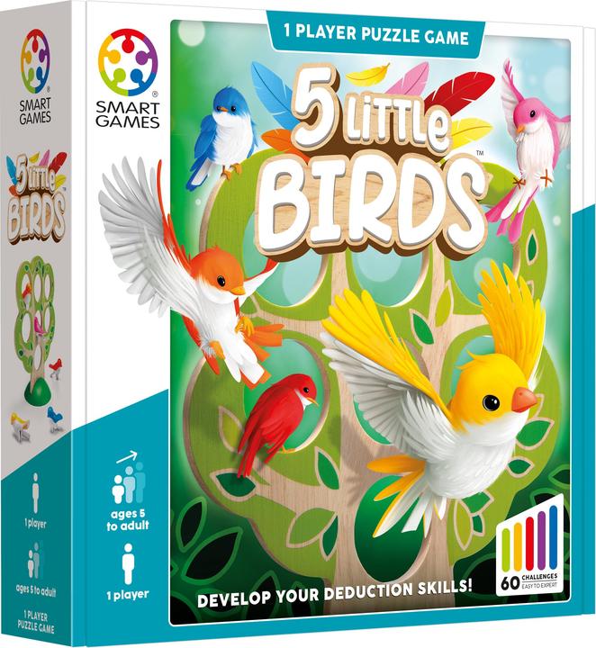 Immagine prodotto Smart Games 5 uccellini (mult) (Tedesco, Francese, Italiano)