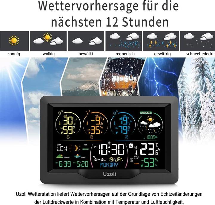 Produktbild Uzoli Wetterstation