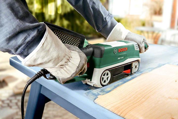 Produktbild Bosch Home & Garden Bandschleifer PBS 75 AE Set (Bandschleifer, 750 W)