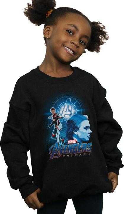Produktbild Mädchen Avengers Endgame Black Widow Team Anzug Sweatshirt (140, 146)