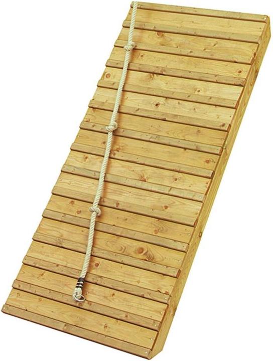 Produktbild Akubi Holzrampe mit Klettertau