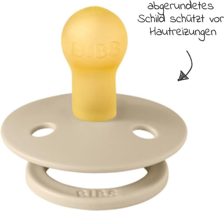 Actual product image Bibs Schnuller Schnuller - Colour 2er Pack - Vanilla / Pine (2 x, from 6 m.)