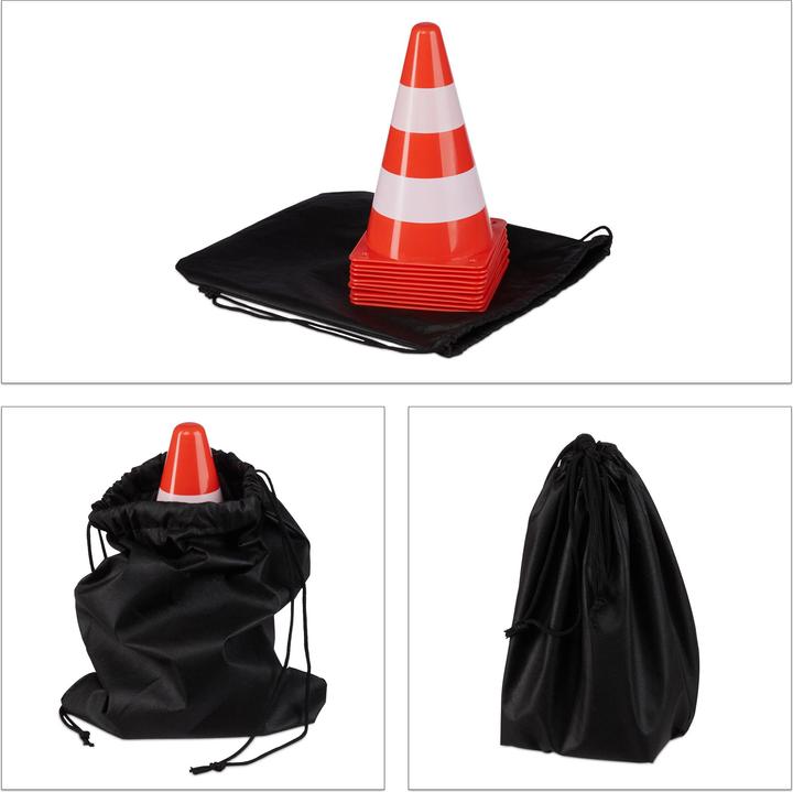 Actual product image Relaxdays 10x pylons
