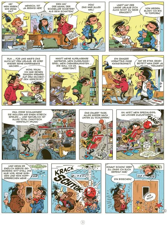 Produktbild Gaston Neuedition 22: Die Rückkehr eines Chaoten (Deutsch, Delaf, Marcel Le Comte, 2024)