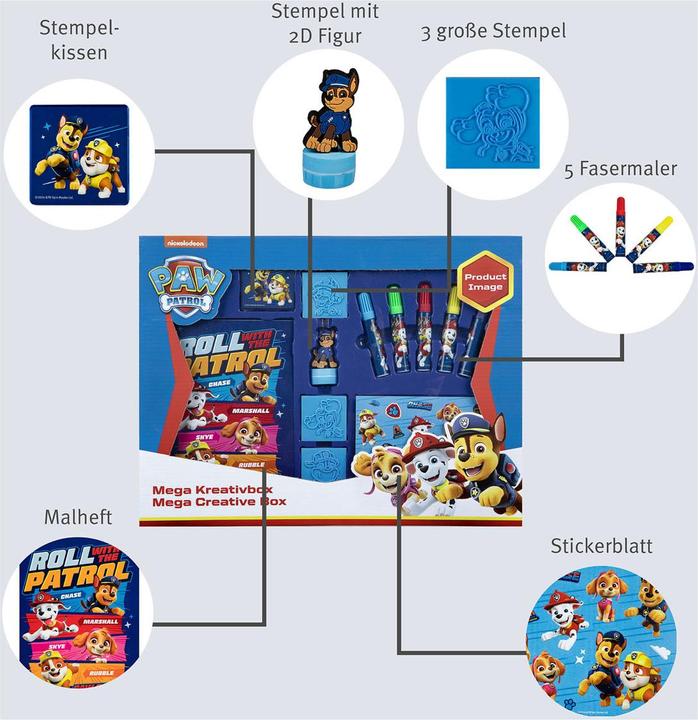 Image du produit Undercover Paw Patrol Mega Creatieve Set