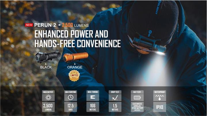 Image du produit Olight Perun 2 (2500 lm)