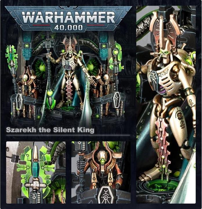 Produktbild Games Workshop Necrons - Szarekh, The Silent King (Kunststoff)