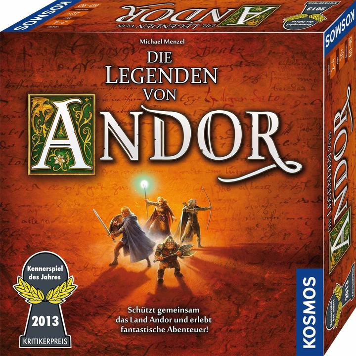 Image du produit Kosmos Les légendes d'Andor (Allemand)
