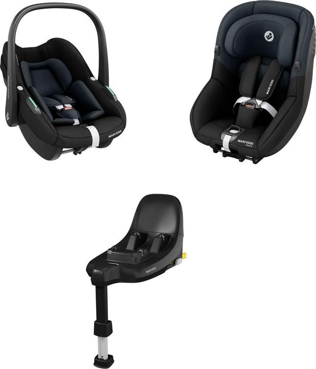 Immagine prodotto Maxi-Cosi Famiglia Bundle S (Reboarder, ECE R129/i-Size Standard)