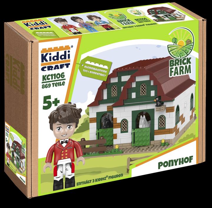 Actual product image Kiddicraft Pony farm