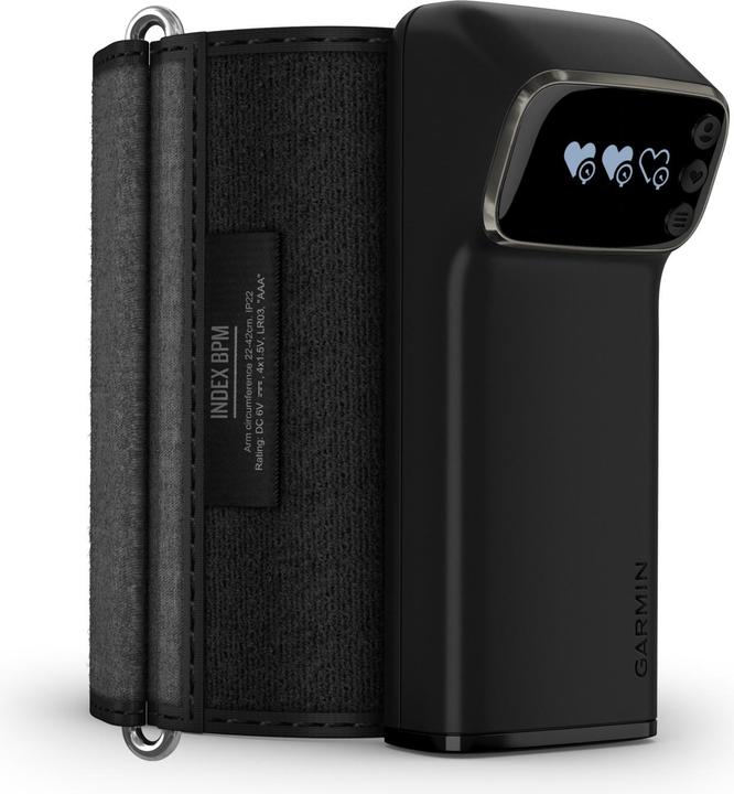Immagine prodotto Garmin Misuratore di pressione intelligente da braccio Index BPM (Sfigmomanometro per braccio)