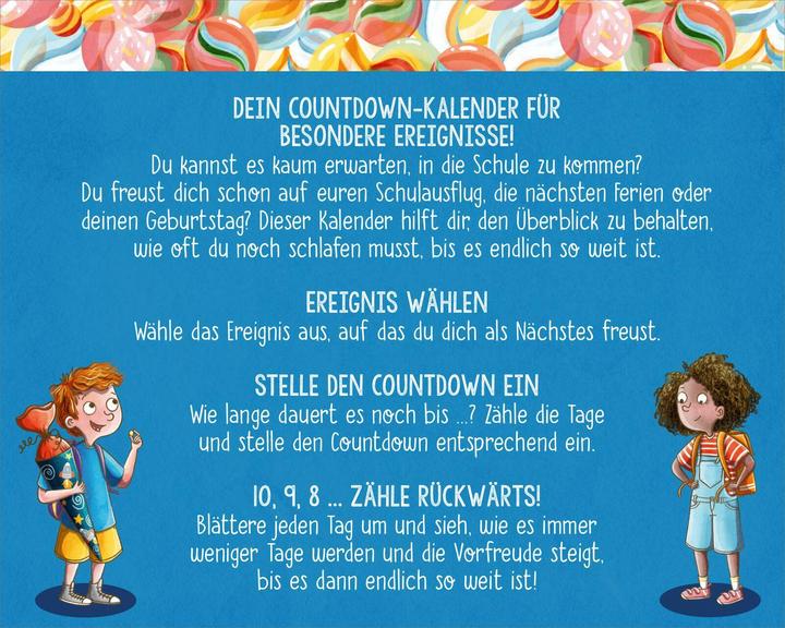 Actual product image Mein Countdown-Kalender für die Schule (German)
