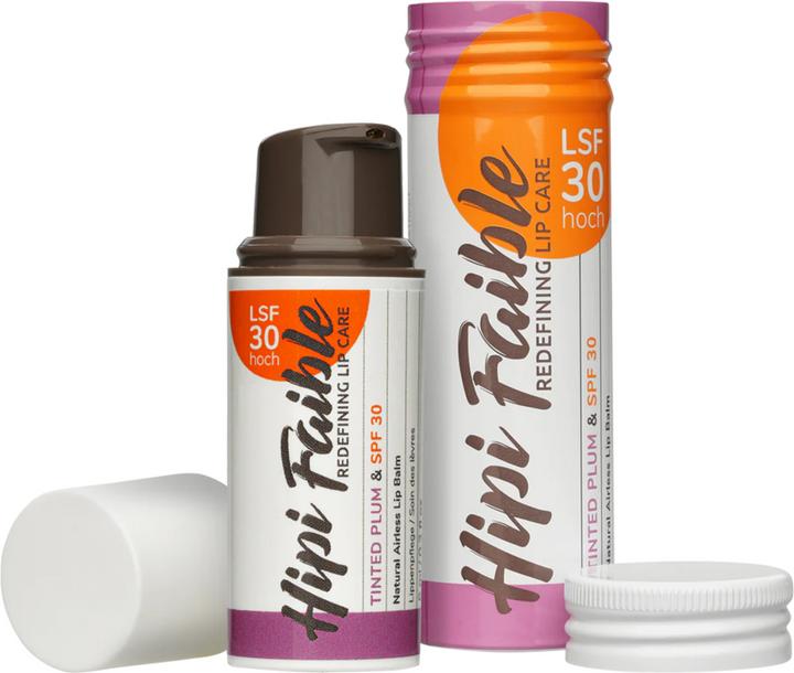 Produktbild Hipi Faible - Lip Balm Tinted Plum & SPF 30 (getönte Lippenpflege)