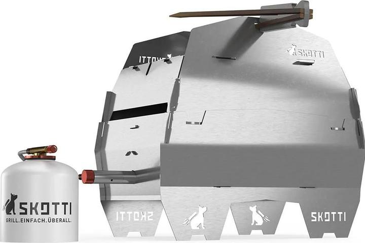 Actual product image Skotti Cap windscreen + pliers