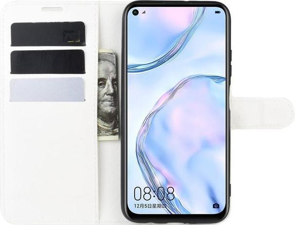 Actual product image MU Classic Litchi Leather Bookcover Series (Huawei P40 Lite)