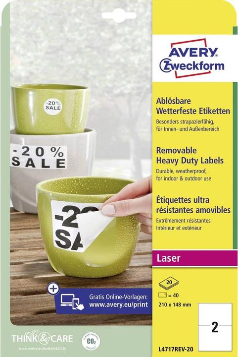 Productafbeelding Avery Weerbestendige etiketten
