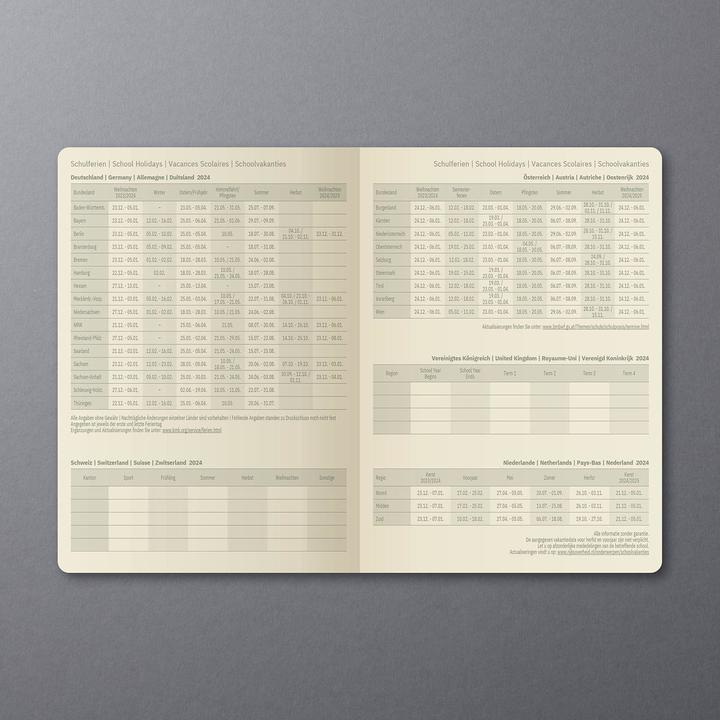 Produktbild Sigel Tagesagenda (15 x 10.8 cm, Deutsch)