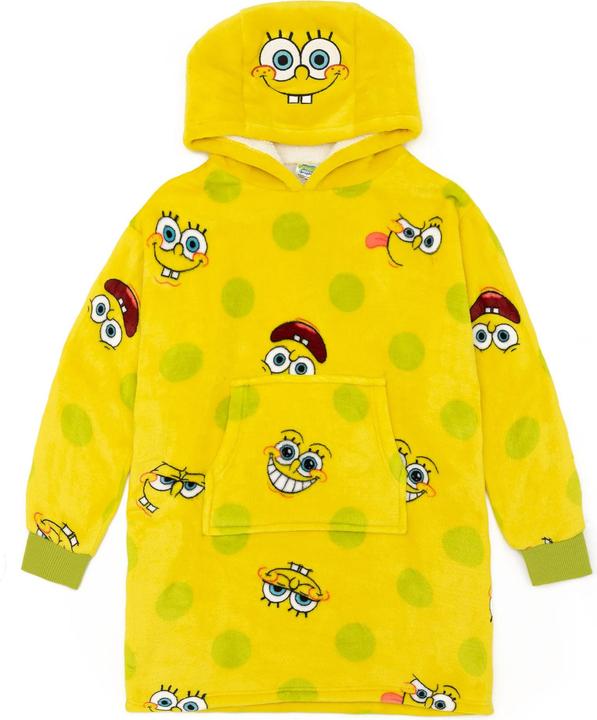 Produktbild Spongebob Squarepants Kapuzenpulli Decke (140, 146, 152, 158)