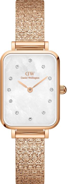 Produktbild Daniel Wellington Quadro Lumine Pressed Piano Rose Gold White (Analoguhr, 20 mm)