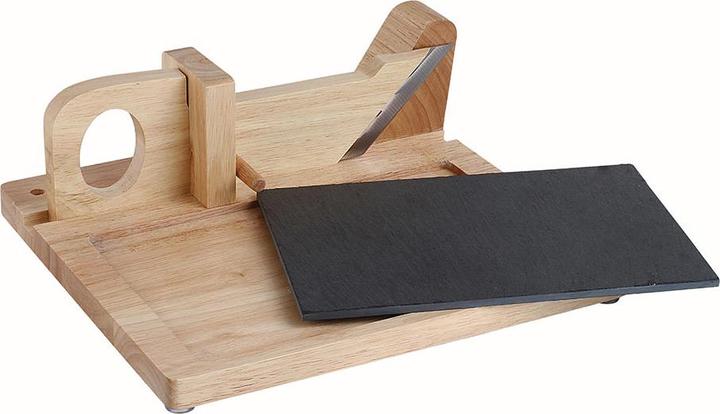 Actual product image Livoo Saucisson guillotine with slate plate