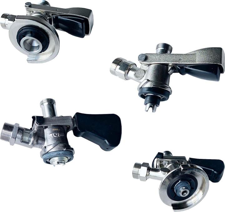 Actual product image Ich-zapfe Bierzapfanlagen-Set: Zapfkopf, Keg-Verschluss & mehr