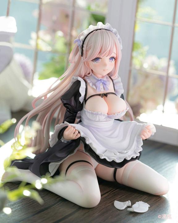 Immagine prodotto Vibrastar Statuetta originale in PVC 1/6 della cameriera maldestra "Lily", illustrazione di Yuge 16 cm