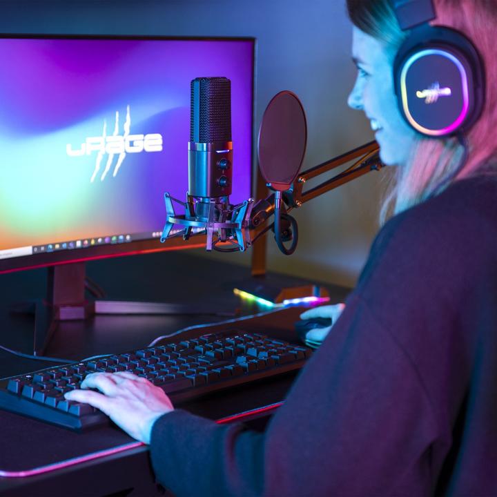Produktbild Urage Streaming-Mikrofon Stream 900 HD Studio, schwarz