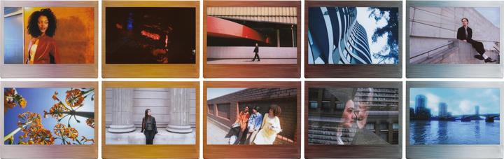 Actual product image Fujifilm Instax Wide 10 Blatt Brushed Metallics (Instax Wide 300, Instax Wide 400)
