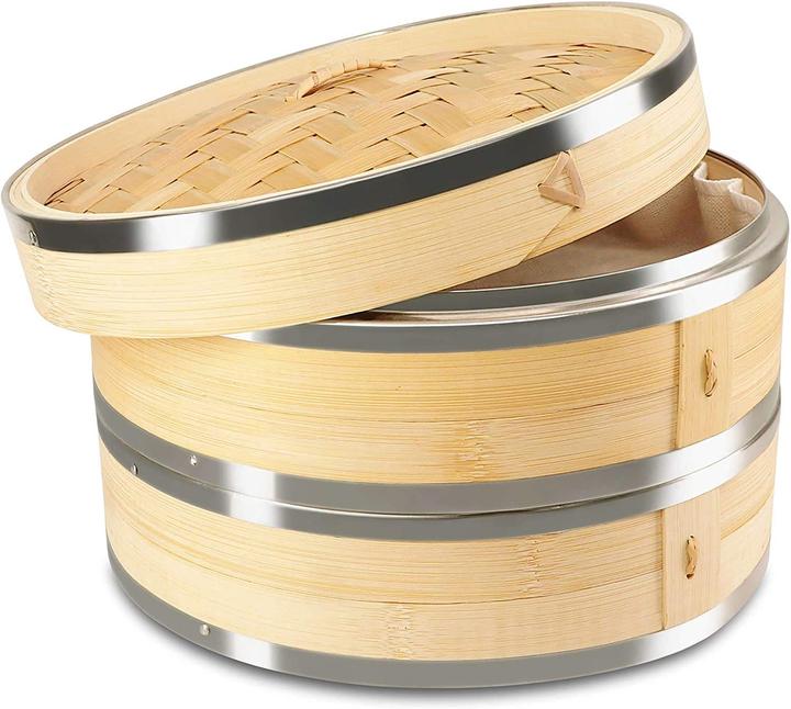 Actual product image Kyonano Bamboo steamer