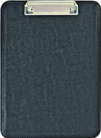 Produktbild Ecobra Schreibplatte A4 789250 schwarz, Kunstleder (23 x 32 cm)