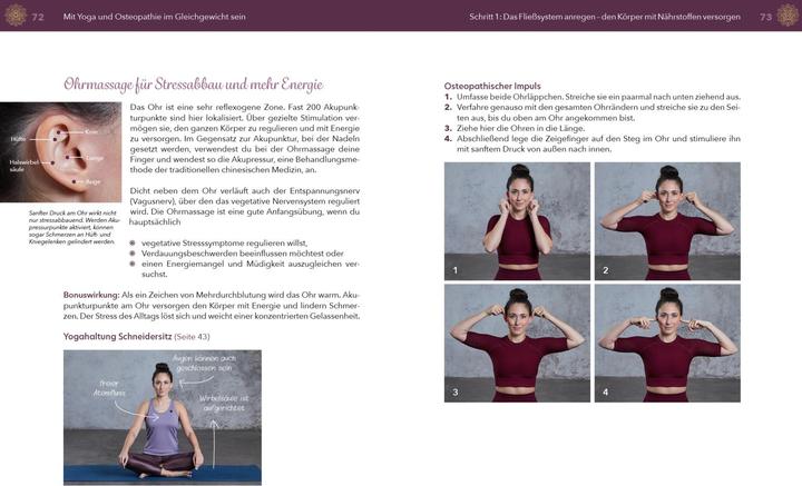Produktbild Selbstheilung mit Yoga und Osteopathie (Deutsch, Friederike Reumann, 2021)