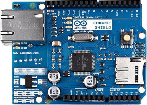 Produktbild Arduino Ethernet Shield 2 (mit PoE-Modul)