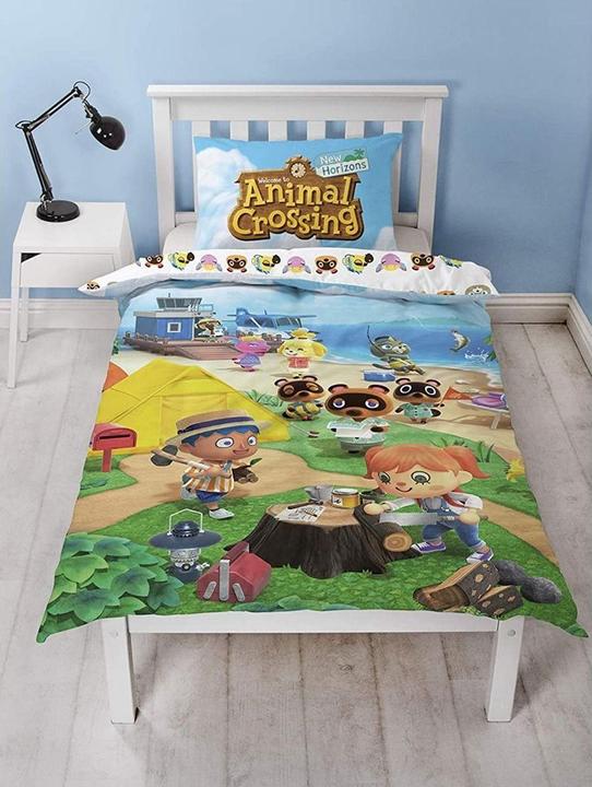 Actual product image Animal Crossing Logo bed linen set