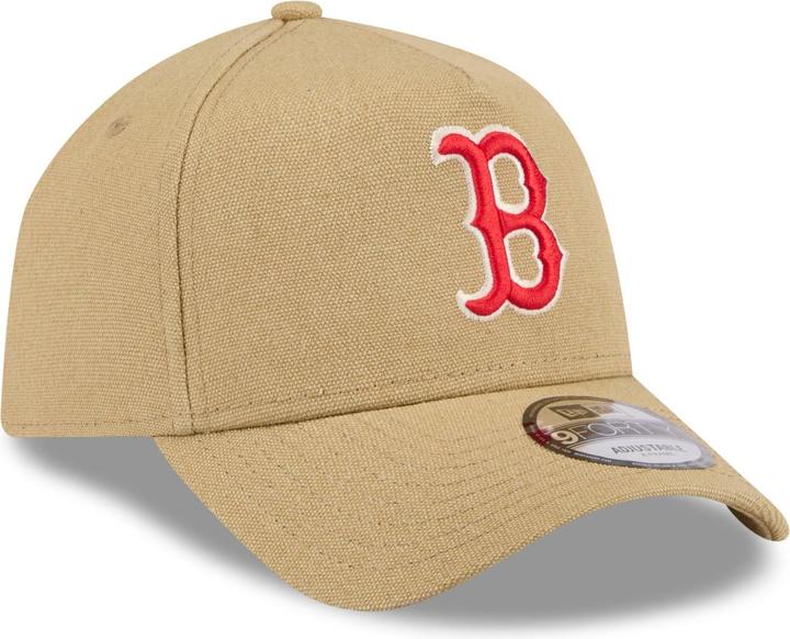 Immagine prodotto New Era Cappellino A-Frame Trucker in tela - Boston Red Sox beige (Taglia unica)