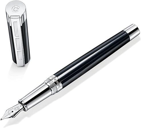 Actual product image Staedtler PREMIUM Resina fountain pen in precious resin black, EF (Black, 1 x)