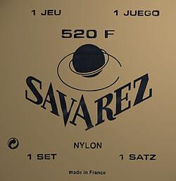 Image du produit Savarez 520 F rouge, High Tension G3w (Guitare)