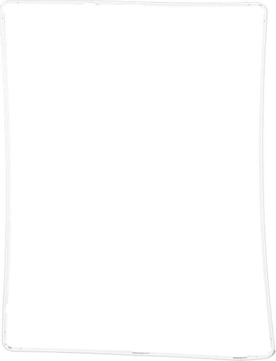Image du produit OEM Cadre en plastique pour iPad 2 blanc (IPad 2)