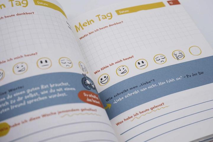 Image du produit Das 6-Minuten-Tagebuch für Kinder (Allemand, Dominik Spenst, 2021)