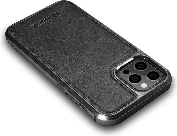 Actual product image iCarer Coque Fourre standard en cuir véritable (Apple iPhone 12 Pro Max)