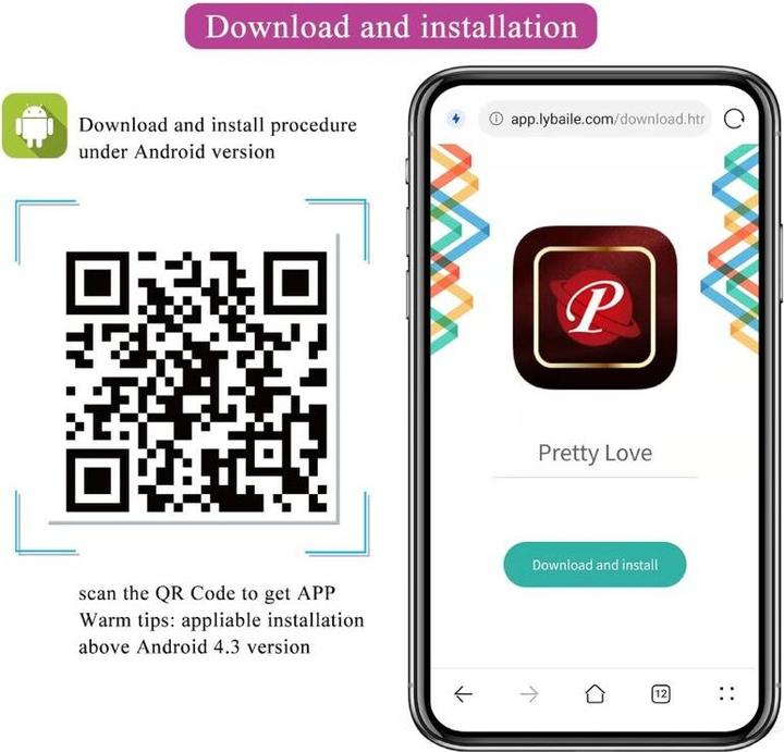 Productafbeelding Pretty Love Nymph Vibrerend Ei App-Gestuurd Paars
