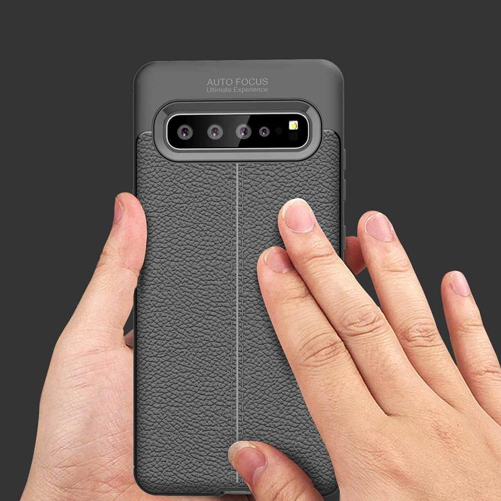 Immagine prodotto Cadorabo Copertura in TPU con struttura in similpelle (Samsung Galaxy S10 5G)