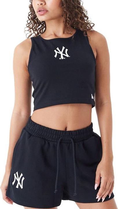 New Era Ladies Crop Tank Top New York Yankees schwarz - XL (XL)