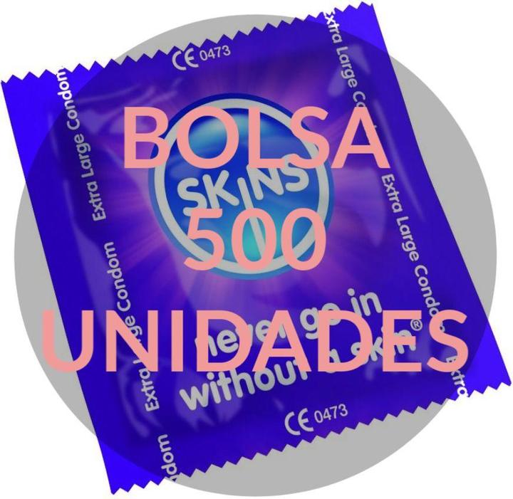 Actual product image Skins Skin Condom Extra Large Pocket 500 (500 pcs.)