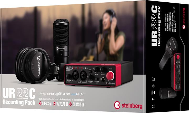 Produktbild Steinberg UR22C Recording Pack Red (USB)