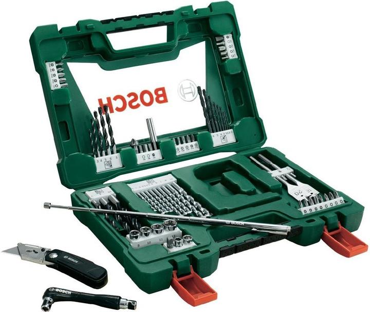 Actual product image Bosch Zubehör 68-piece V-Line drill and bit set (2 mm, 2.5 mm, 3 mm, 3.5 mm, 4 mm, 4.5 mm, 5 mm, 5.5 mm, 6 mm, 6.5 mm, 7 mm, 7.5 mm, 8 mm, 8.5 mm, 9 mm, 9.5 mm, 10 mm)