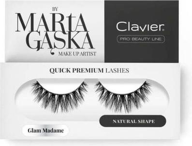 Produktbild Clavier Quick Premium Lashes Eyelashes At Glam Madame 829 (Künstliche Wimpern)
