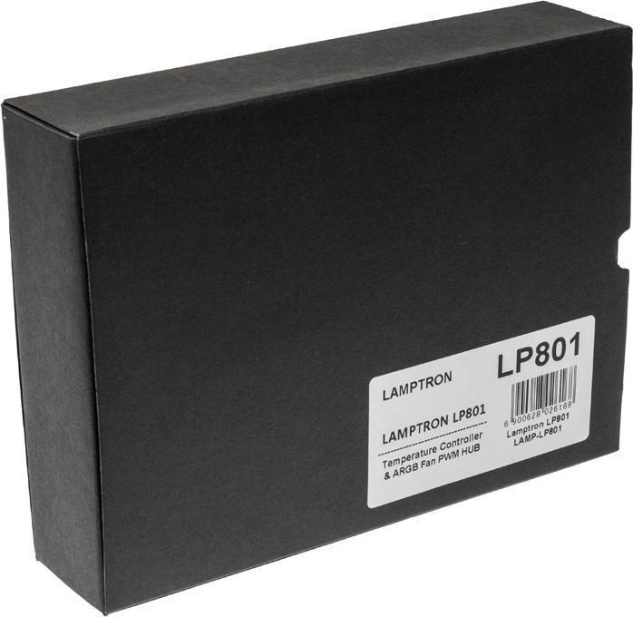 Produktbild Lamptron LP801 Lüftersteuerung mit Display (9 Lüfter)